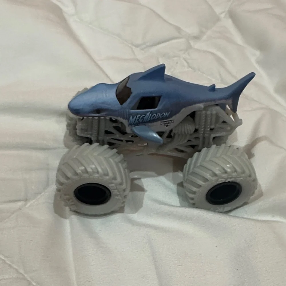Blue Shark Monster Truck Toy